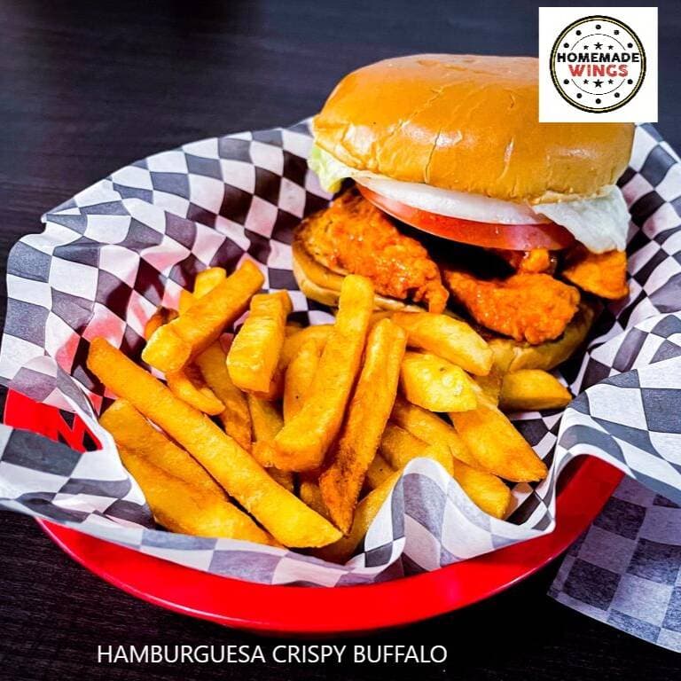 Hamburguesa Boneless con Salsa