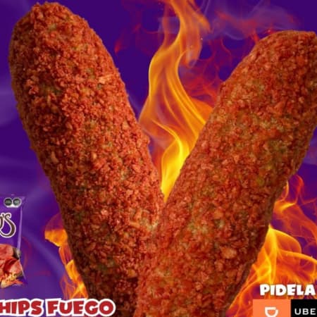 Banderilla Coreana Salchicha Takis