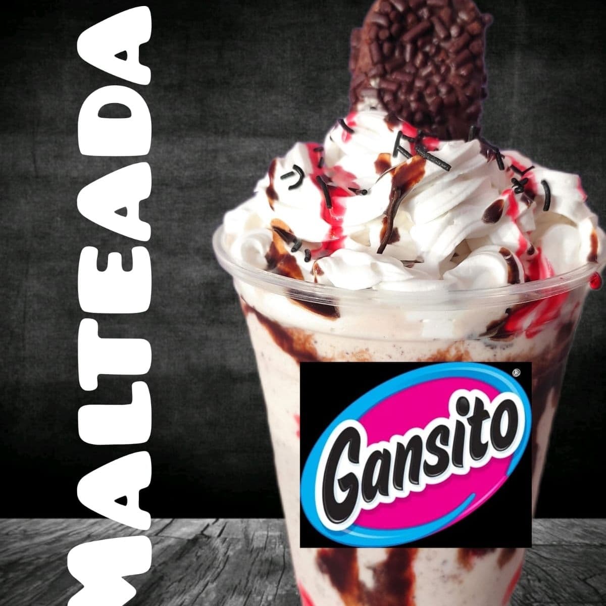 Malteada Gansito