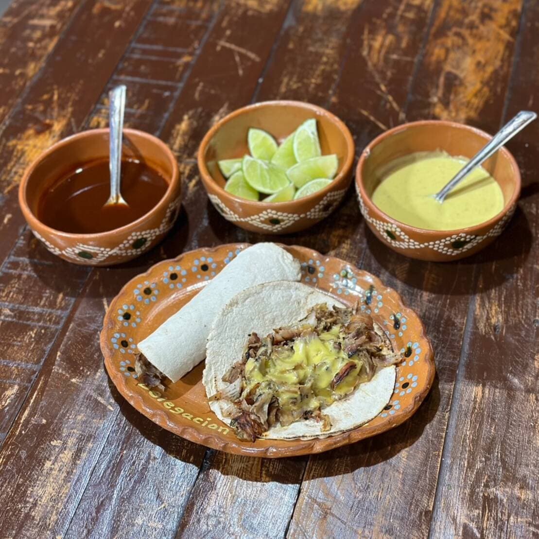 2 Tacos Árabes Con Queso