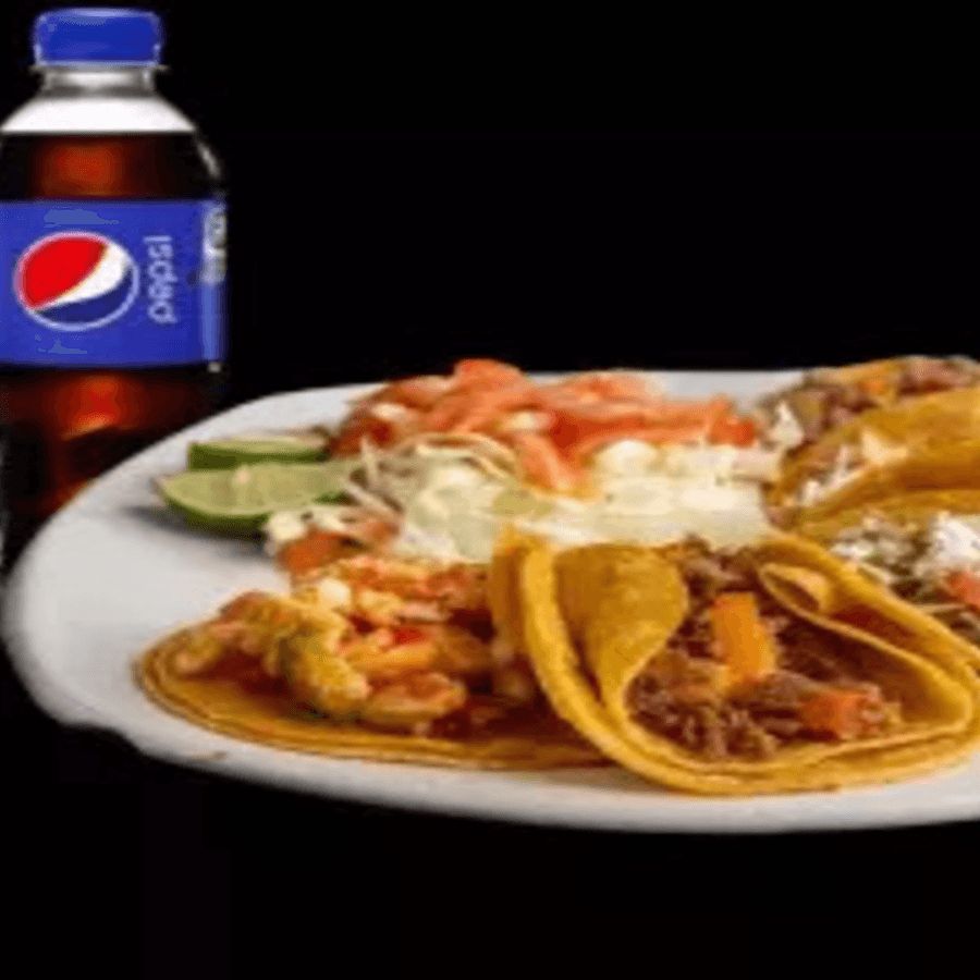 Combo Orden de Tacos Mañaneros + Pepsi