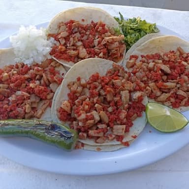 Taco Combinado (Bistec-Chorizo)