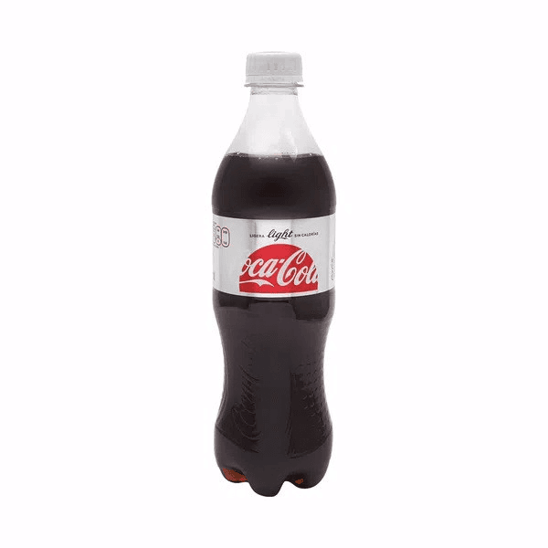 Coca cola light 600 ml.