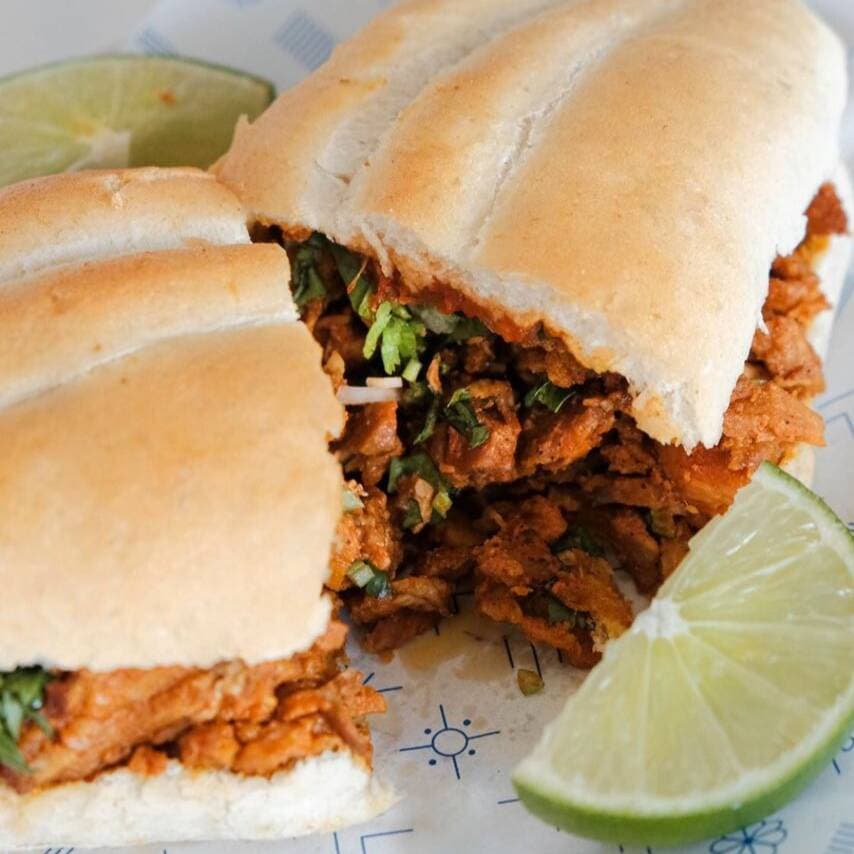 TORTA Personal PASTOR con Asadero