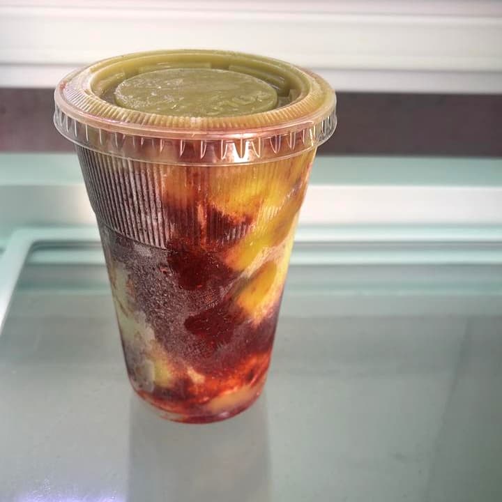 Limon con Chamoy