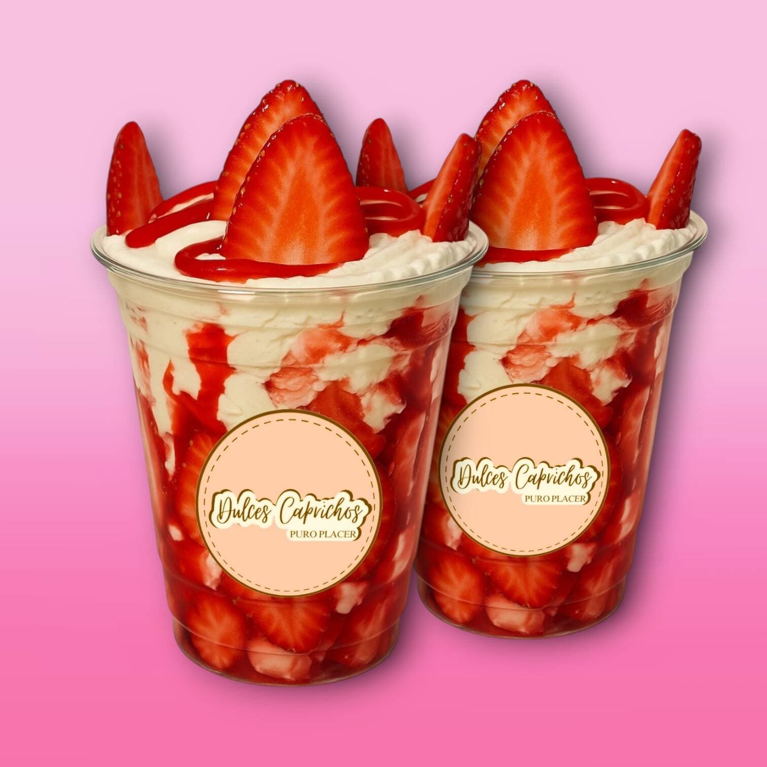 Combo de 2 Fresas 16 Oz