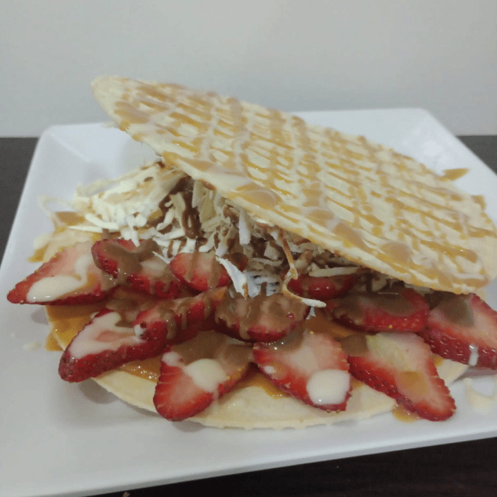 Oblea Fresa y Queso