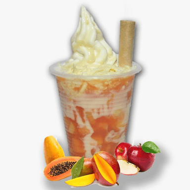 Salpicon con helado + queso