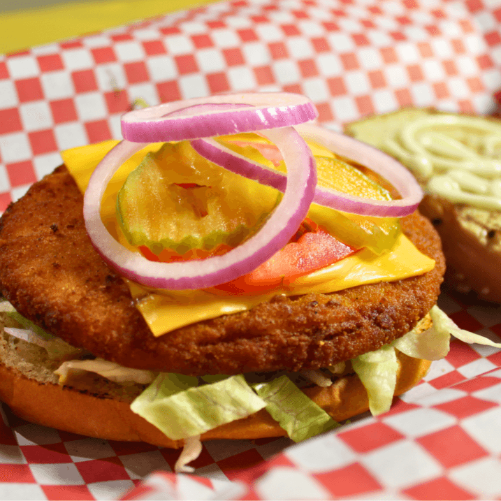 HAMBURGUESA DE POLLO ESPECIAL