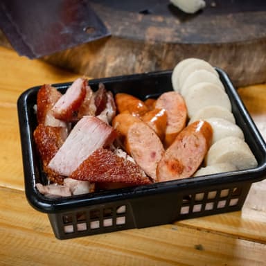 Picada Chicharrón y Chorizo 150 G