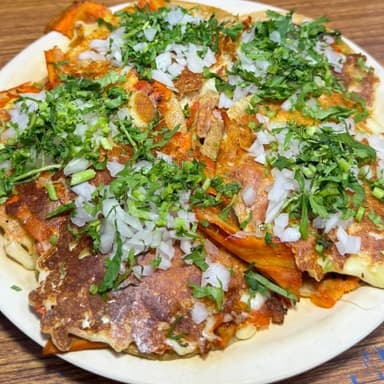 Taco de Pastor con Queso