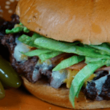 Hamburguesa Al Carbon Valdez