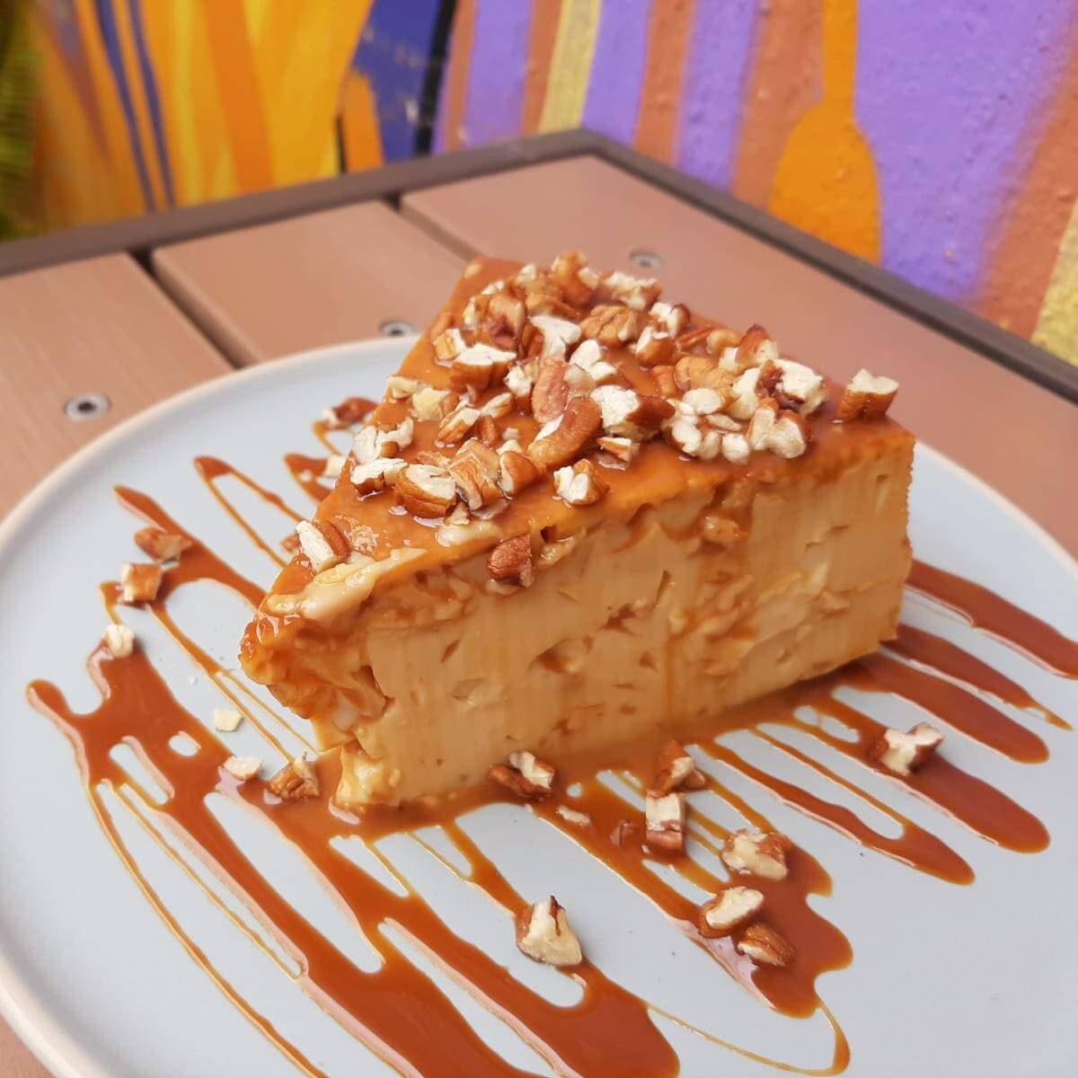 Rebanada de Flan Napolitano