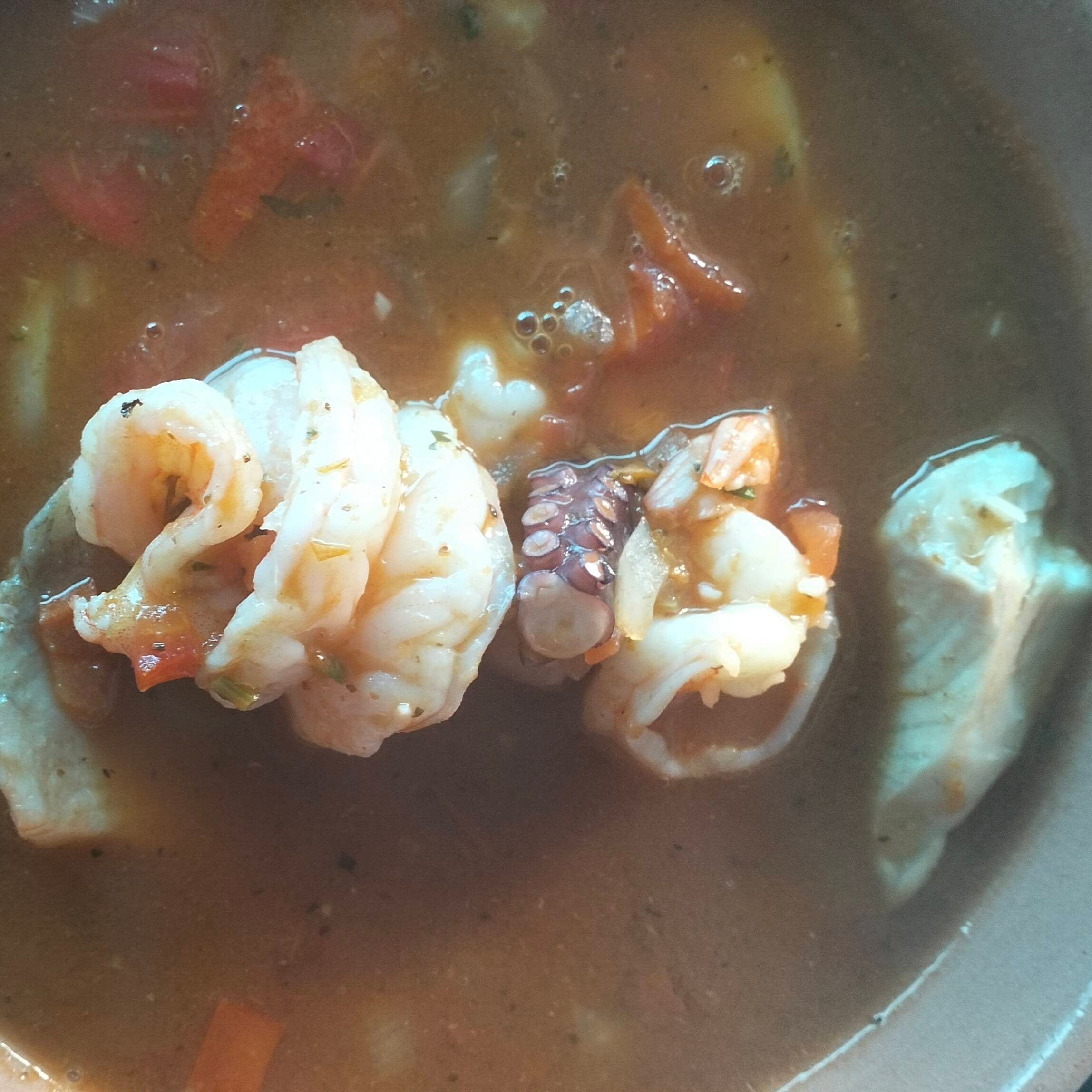 Camarón, Pulpo o Filete