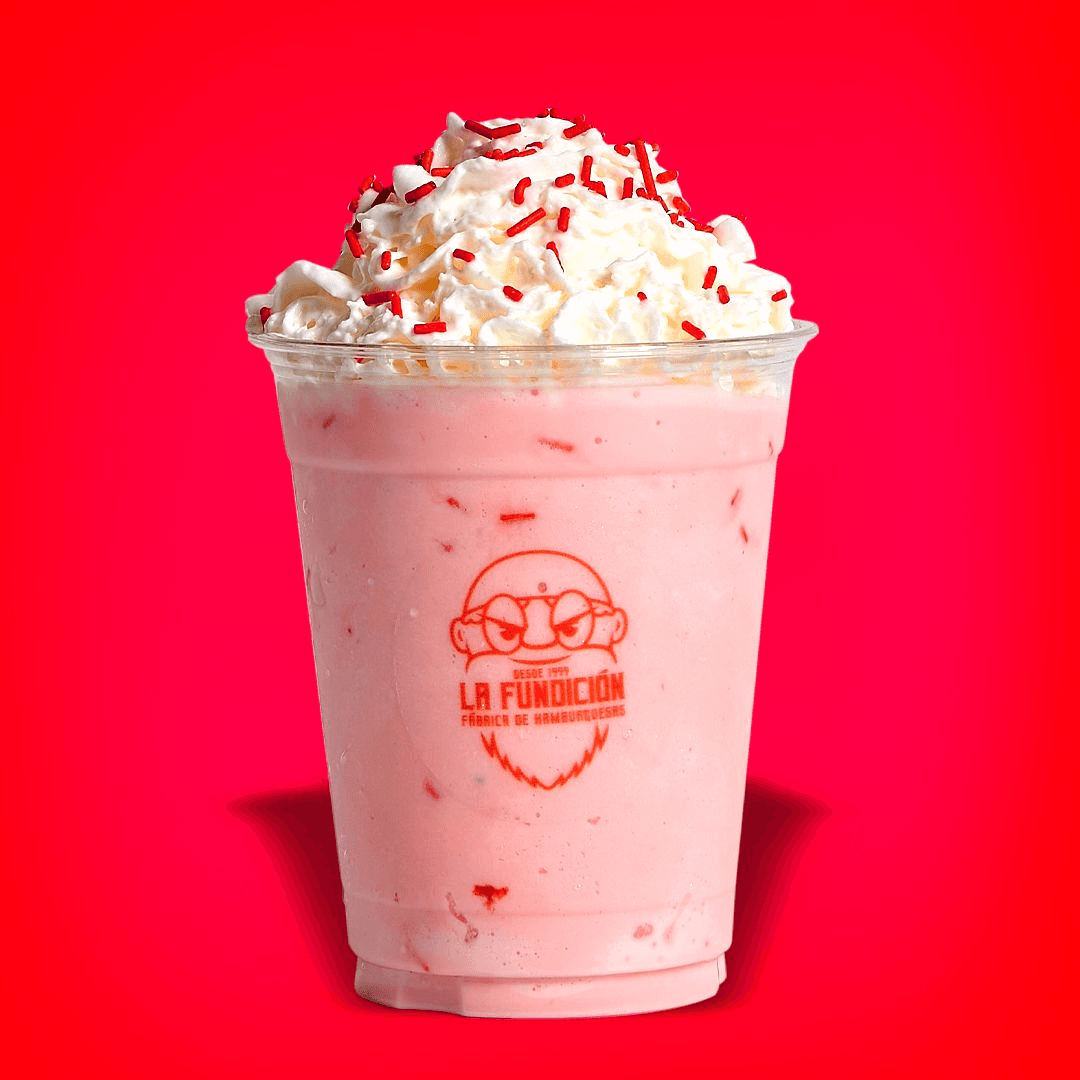 MALTEADA FRESAS CON CREMA