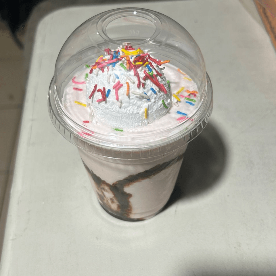 Malteada de Fresa