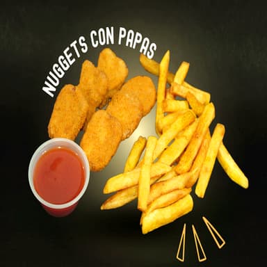 Nuggets con Papas