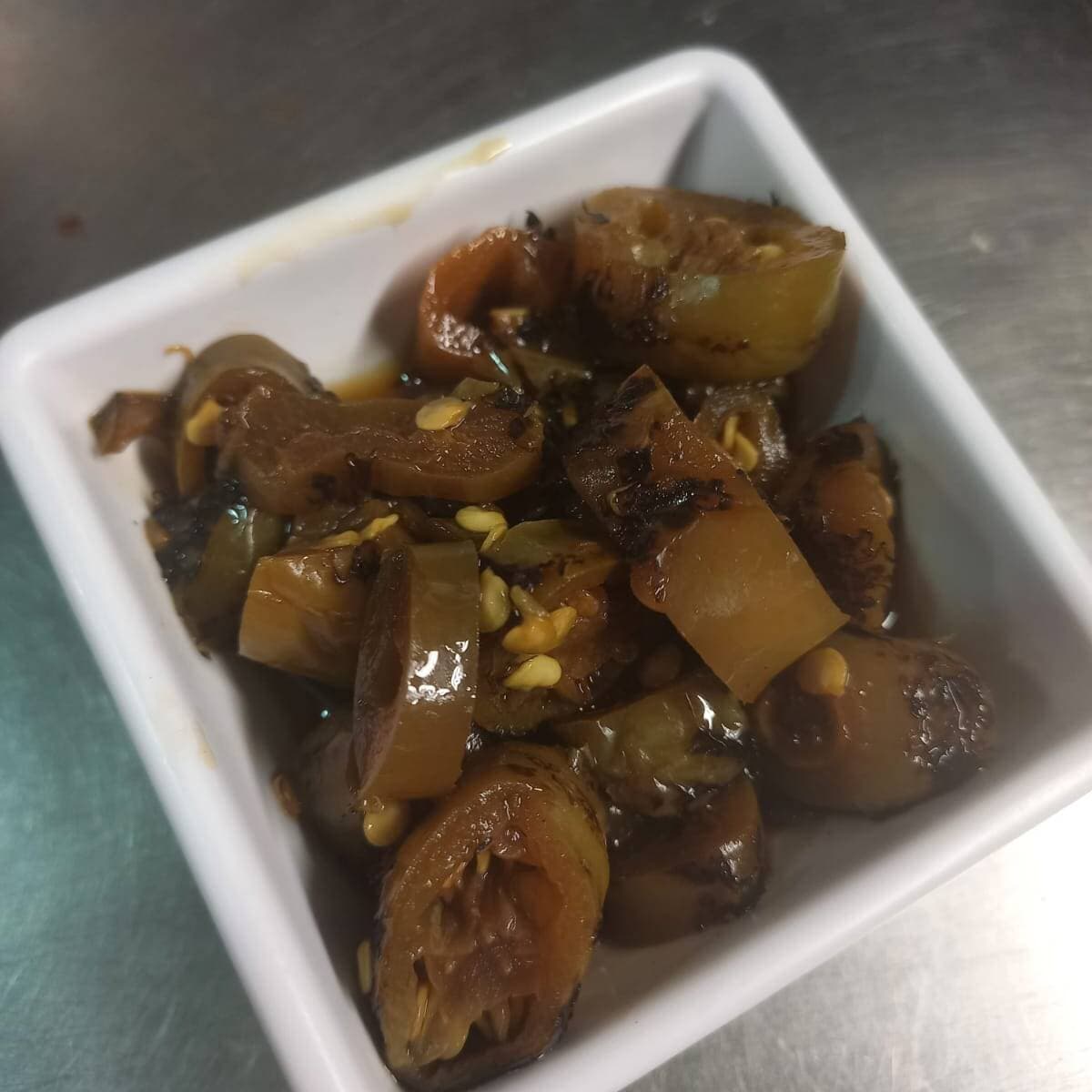Chiles toreados