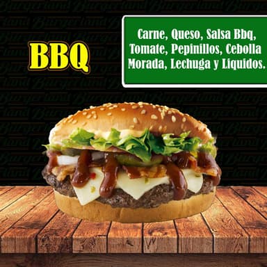Hamburguesa BBQ