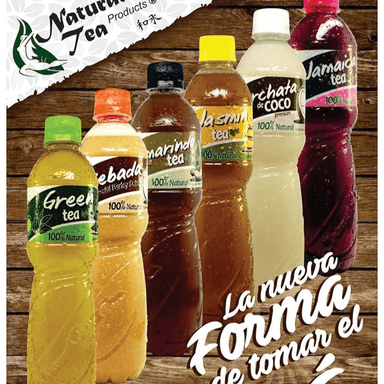 Botella de Agua Fresca de Sabor de 1/2 Litro