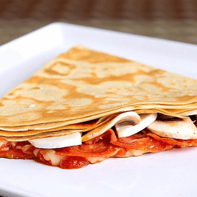 Crepa de Queso Jamon y Pepperoni