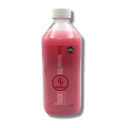 Agua Horchata de Fresa