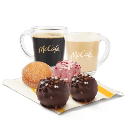 Americano + Latte + 4 McPops