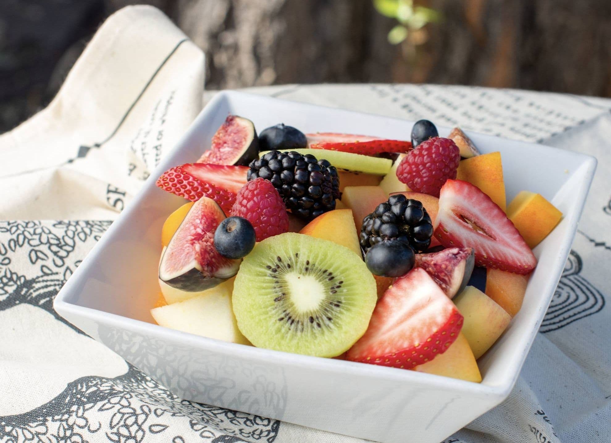 Cóctel de fruta de temporada