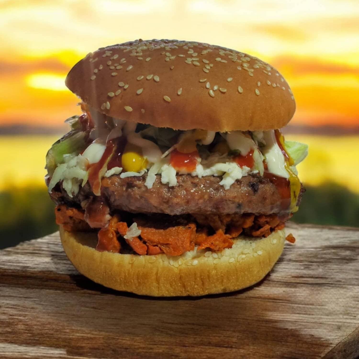Hamburguesa con Pastor