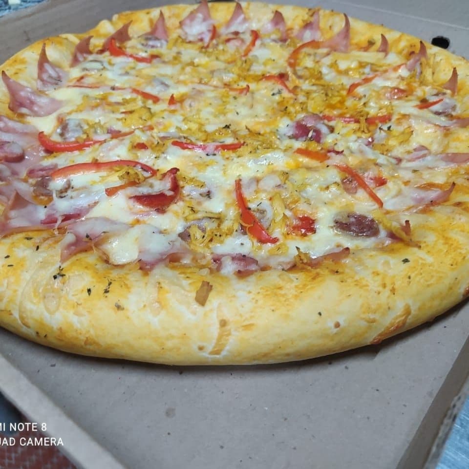 Pizza Xxlarge Salami con Pollo