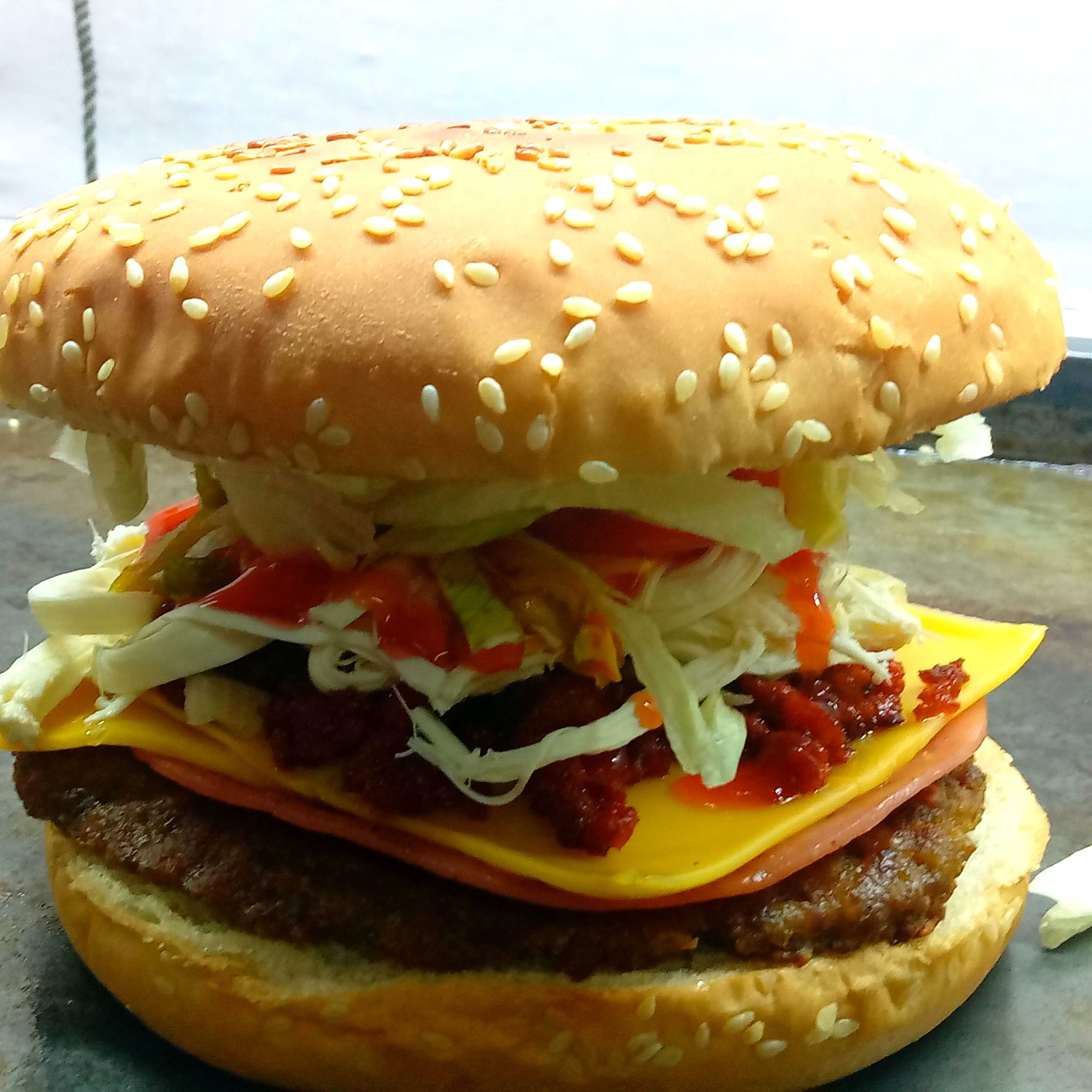 Combo - Hamburguesa Chorizo + Papas