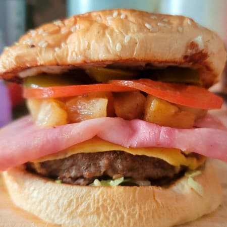 Hamburguesa Hawaiana