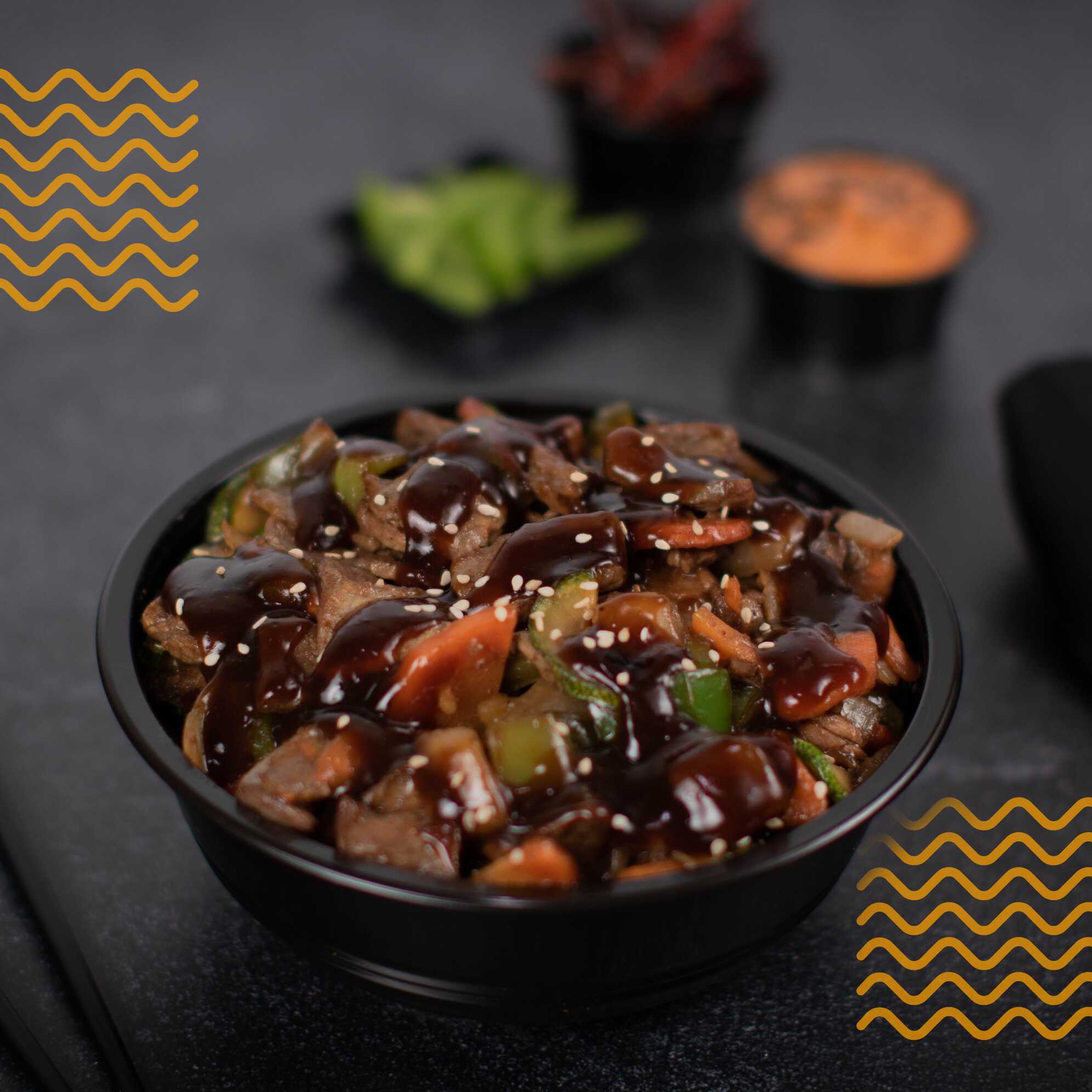 Bowl Teriyaki Arroz Blanco