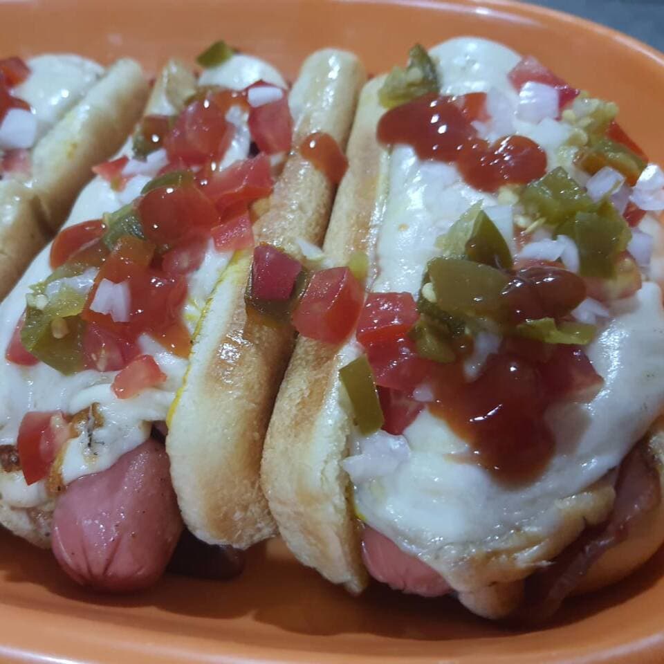 Orden de Hot-Dogs Con Queso (2pzas)