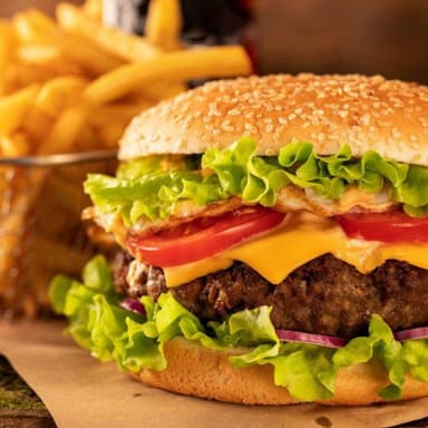 MEGA HAMBURGUESA DOBLE ARRACHERA PASTOR