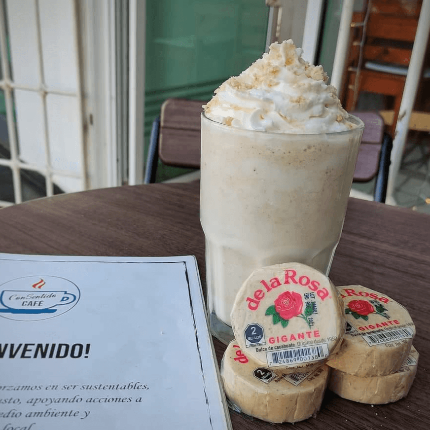 Frappé Mazapán