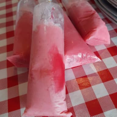 Bolis de Fresas con crema