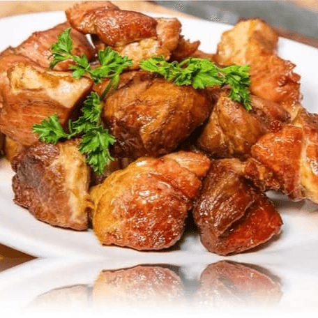 Picada De Pulpa De Cerdo.