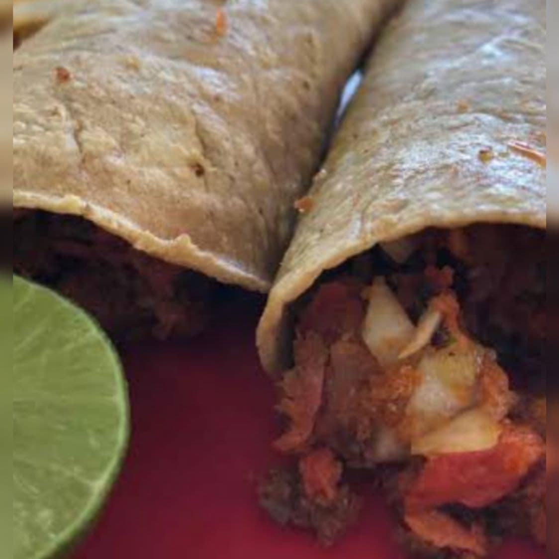taco bomba de casina adobada