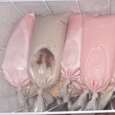 Heladito de fresa natural