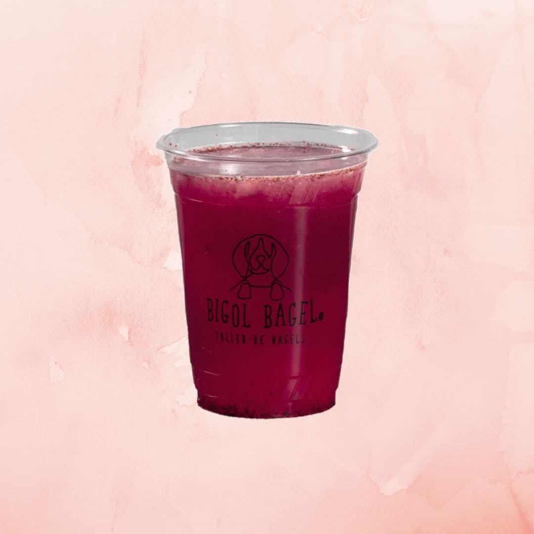 Jugo frutos rojos