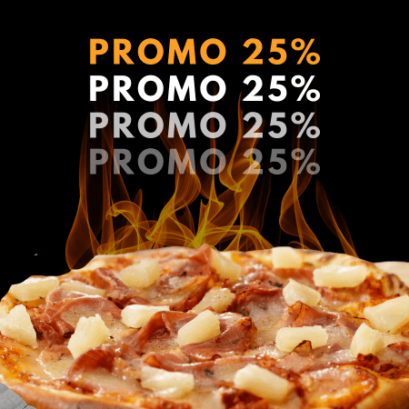 Pizza Hawaiana Extrema Familiar