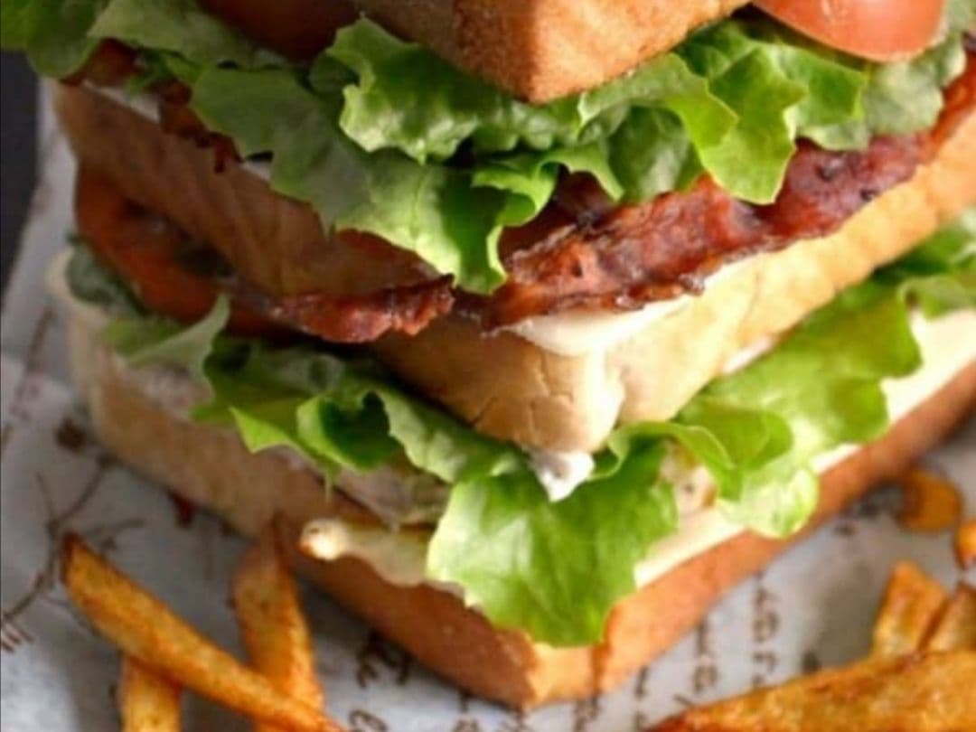 Sandwiche de Champiñones con Queso