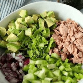 ENSALADA DE SALPICON DE ATUN 250 GRAMOS
