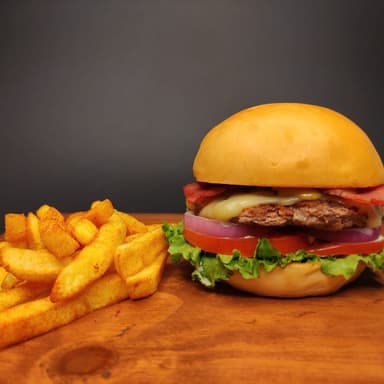 Hamburguesa Smoked Ribs