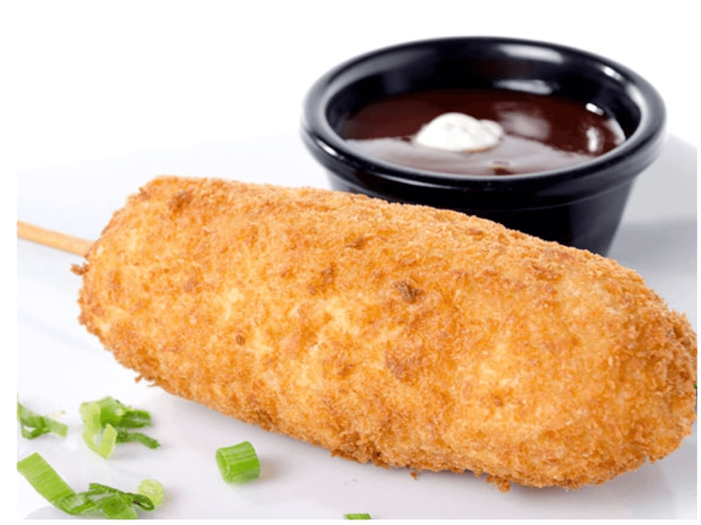 Kushiage de Cangrejo con Queso Crema (1 Pza)
