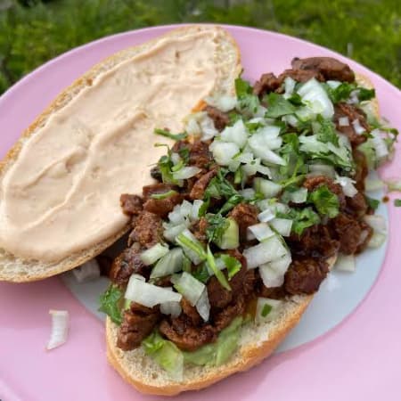 2 Tortas De Chuleta Sencilla
