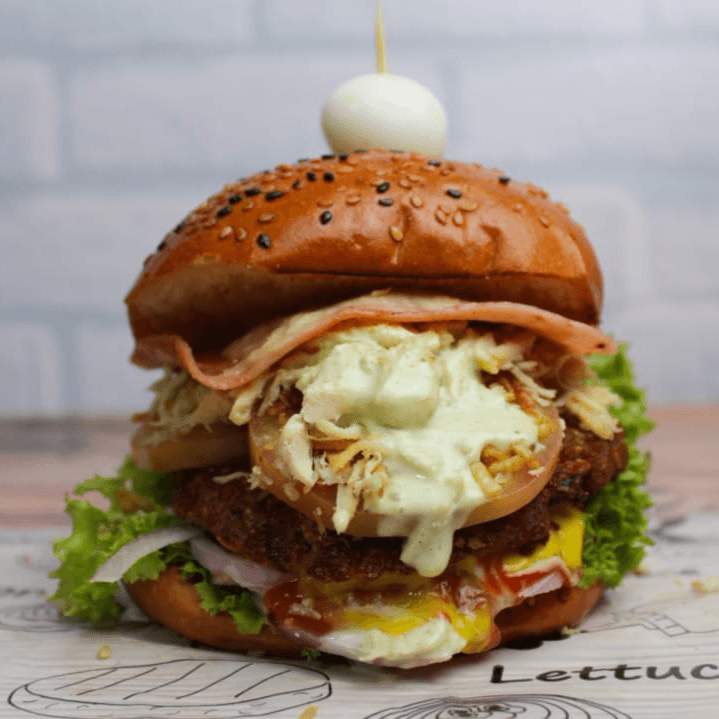 Hamburguesa combinada *