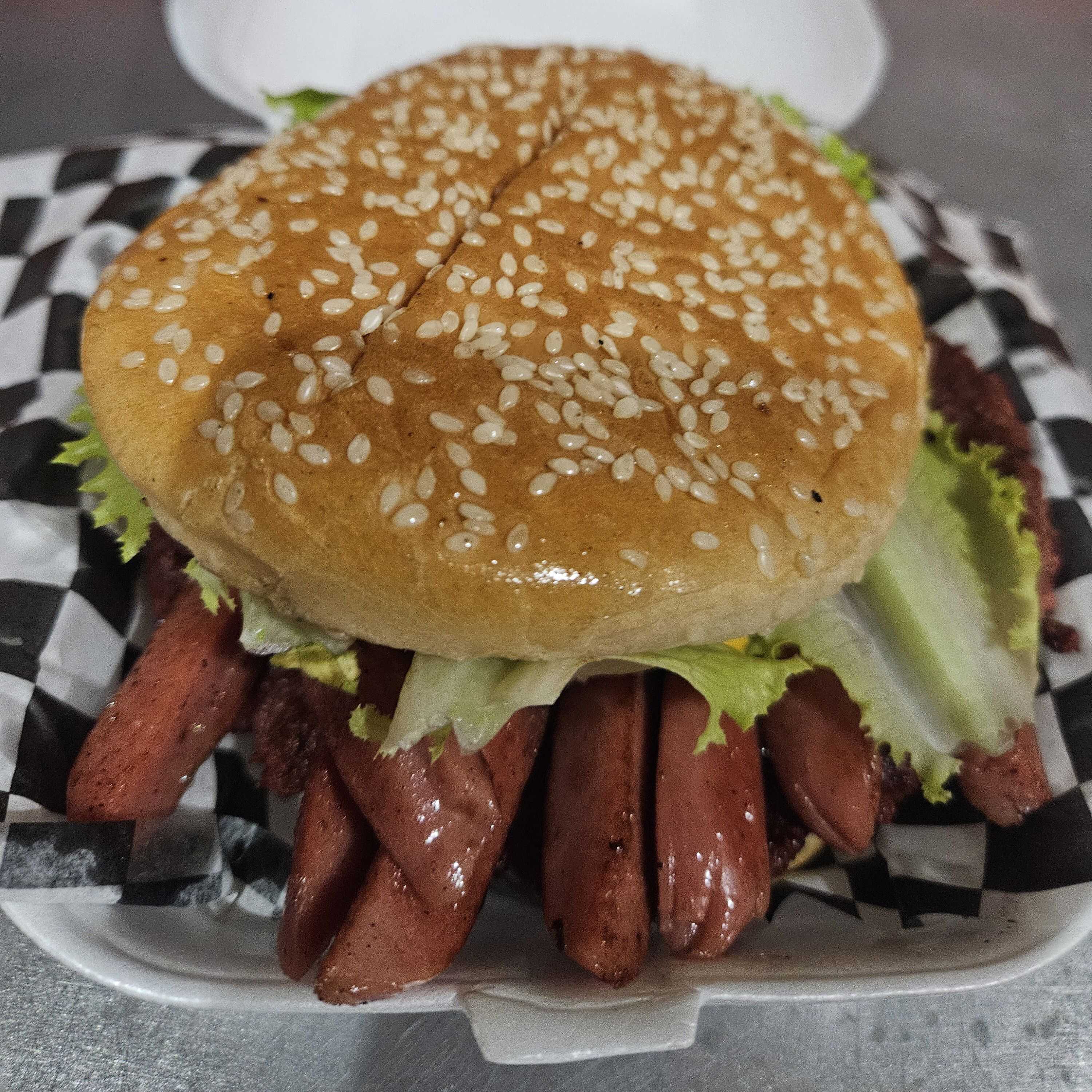 Hamburguesa de Salchicha