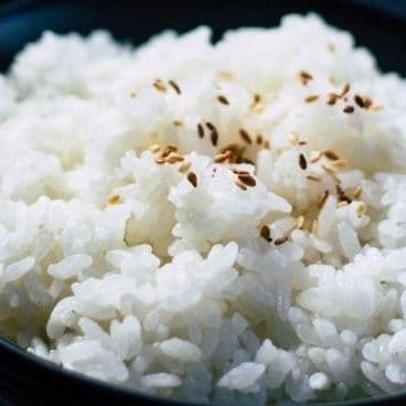 Porción de arroz